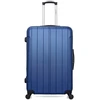 Image de Bluestar - Valise Moyen Séjour 4 roues simples Napoli - C 65 cm bleue OS