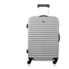 Image de Bluestar - Valise Moyen Séjour 4 roues simples 65 cm Brazilia argentée OS