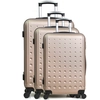 Image de Hero - 3 Valises 4 roues Taurus 50/60/70 cm dorées OS