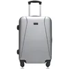 Image de Hero - Valise Moyen Séjour 4 roues simples Lanzarote 65 cm argentée OS