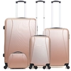 Image de Hero - 3 Valises 4 roues Lanzarote 32/55/65/75 cm & Vanity rose doré OS