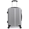 Image de Hero - Valise Moyen Séjour 4 roues simples Lipari 59 cm argentée OS