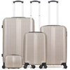 Image de Hero - 3 Valises 4 roues simples Lipari-C 30/55/65/75 cm & Vanity beiges OS
