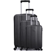Image de Hero - 3 Valises 4 roues Atlanta 49/59/71 cm noires OS