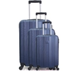 Image de Hero - 3 Valises 4 roues Atlanta 49/59/71 cm bleu marine OS