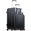 Image de Hero - 3 Valises 4 roues Himalaya 55/65/75cm noir OS