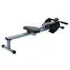 Image de HOMCOM Rameur Hydraulique à 12 Niveaux de Résistance Écran LCD 100 kg Noir