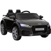 Image de HOMCOM Voiture électrique Enfant véhicule électrique Enfant Audi TT RS 12 V 30 W V. Max. 3 Km/h télécommande 2,4G Effets sonores + Lumineux Noir