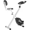 Image de HOMCOM Vélo d'Appartement Pliable Magnétique 8 Niveaux de Résistance Noir