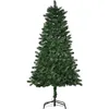 Image de HOMCOM Sapin de Noël Artificiel 150H cm 454 Branches Grand Réalisme Vert