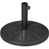 Image de Outsunny Pied de Parasol Base de lestage Parasol Ø 45 x 33H Poids Net 9 kg Noir