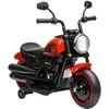 Image de HOMCOM Moto Électrique pour Enfants 3 km/h 6V Phare LED 18-36 Mois Rouge