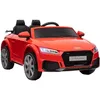 Image de HOMCOM Voiture Électrique Enfant Audi TT RS 12V 30W Télécommande 2,4G Rouge