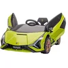 Image de HOMCOM Voiture Électrique Enfants de Sport Lamborghini Sian 12 V Vert