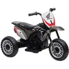 Image de HOMCOM Moto Cross électrique pour Enfant, Licence Honda CRF450RL, Moto électrique Enfants avec Effets sonores, 3 Roues, Vitesse 3 km/h, Batterie 6V, pour 18-36 Mois, Gris