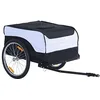 Image de HOMCOM Remorque à Vélo Cargo, Châssis Acier, Max. 40 kg, 140 x 77 x 65 cm