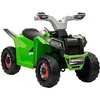 Image de HOMCOM Quad Électrique pour Enfants 6V 70L x 41,5l x 48,5H cm Vert
