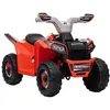 Image de HOMCOM Quad Électrique pour Enfants 6V 70L x 41,5l x 48,5H cm Rouge