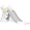 Image de AIYAPLAY Toboggan pour Enfants, Toboggan intérieur pour Enfants, de 18 à 36 Mois, jusqu'à 30 kg, 157L x 46,5l x 80H cm, Gris