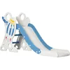 Image de AIYAPLAY Toboggan pour Enfants, Toboggan intérieur pour Enfants, de 18 à 36 Mois, jusqu'à 30 kg, 157L x 46,5l x 80H cm, Bleu