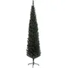 Image de HOMCOM Sapin de Noël Artificiel, 195 cm, Arbre de Noël, avec Base en Acier, 390 Branches épines, décoration de Noël Effet réaliste, Vert