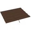 Image de Outsunny Toile de Toit de Rechange pour Pergola 286x245cm 3x2m Café