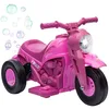 Image de AIYAPLAY Moto Électrique Enfants 3 Roues 6 V 3 km/h 2 à 5 Ans Rose