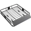 Image de HOMCOM Porte-Bagage pour Voiture Universel Acier 110,5x99,5x18,5cm Noir