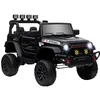 Image de AIYAPLAY Voiture Électrique Enfants UTV 3 Vitesses 2 Moteurs 12 V Noir