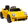 Image de AIYAPLAY Voiture électrique Enfants sous Licence RUF CTR 2017, véhicule électrique 12V, télécommande 2,4G, phares, Musique, klaxon, démarrage Lent, pour 3 à 6 Ans, Jaune