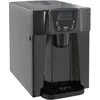 Image de HOMCOM Machine à glaçons avec distributeur d'eau, 12kg en 24h, 9 glaçons en 6-10 minutes, ice maker portable, taille de glaçon réglable, minuterie, réservoir d'eau 3 L, pour maison, cuisine, bar, noir