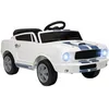 Image de AIYAPLAY Voiture électrique Enfants sous Licence Ford Shelby GT 350, véhicule électrique 12V avec télécommande 2,4G, phares, Musique, klaxon, pour Enfants 3 à 6 Ans, Blanc