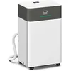 Image de HOMCOM Déshumidificateur d'air 20 L/jour, déshumidificateur silencieux, drainage continu, réservoir d'eau 4,5 L, minuterie 24 h, écran LED, témoin d'humidité, anti-moisissure, séchage du linge, blanc