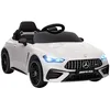 Image de AIYAPLAY Voiture électrique enfant Mercedes AMG CLE 53 12V - 2 moteurs, télécommande parentale 2,4G, véhicule électrique avec portes ouvrantes, phares LED, lecteur MP3, cadeau garçons et filles, blanc