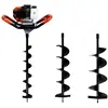 Image de GT Garden Tarière Thermique 52 cm3, 3 CV + Lot de 3 mèches (100, 150 et 200 mm)