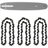 Image de GT Garden Guide 10 Pouces (26 cm) avec Lot de 3 chaînes 40 maillons pour tronçonneuse élagueuse 25 cm3