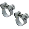 Image de HUGGY TUYAUX Lot de 2 Colliers à tourillon - Diamètre 26 à 28 mm