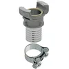 Image de HUGGY TUYAUX Raccord symétrique guillemin, DN 32 x 35 mm, avec Collier à tourillon