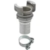 Image de Raccord symétrique guillemin, DN 40 x 40 mm, avec collier à tourillon