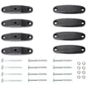 Image de MENABO Adaptateur Barres de Toit Acier pour Porte-Skis Iceberg