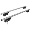 Image de Barres de Toit Volvo XC90 (01/03-03/15) Menabo Sherman Noir - Menabo
