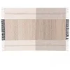 Image de Tapis en laine et jute tissé à plat à motifs géométriques 200 x 290 cm