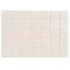 Image de Oviala Tapis rectangulaire à Poils Longs Style Shaggy écru 120 x 170 cm