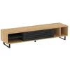 Image de Oviala Meuble TV 160 cm Effet Bois Clair