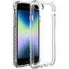 Image de Muvit for France Coque Transparente Renforcée 3M pour iPhone SE/8/7/6S/6. Eco-Responsable et Antichoc. Protection des Chutes - Conçue avec du Plastique 70% recyclé - Durable - Origine France Garantie