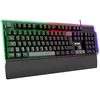 Image de Akuma SHÔNEN K02 Clavier Gamer RGB Filaire   AZERTY Français, 26 Touches Anti-Ghosting, Repose-Poignet Magnétique, USB, Macros Programmables, Silencieux, Compatible PC PS4 PS5 Xbox Mac