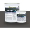 Image de MATPRO - Peinture Laque Epoxy Sol & Mur - Sans Solvant, Auto-Lissant - Supports Intérieurs Horizontaux, Travaux Neufs/Réparation - Miroir Gris Basalte - 10Kg