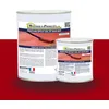 Image de MATPRO - Peinture Epoxy Sol, Mur Aspect Mat - Sans Solvant, Auto-Lissant - Application Support Intérieur Horizontal/Vertical - Rouge Brique - 1Kg