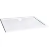 Image de ONDÉE - Receveur de douche BULL à poser extra-plat - Largeur 90 x Longueur 120 x Hauteur 4 cm - Résine polyester à forte densité de charges minérales et de fibre de verre longues - Livré sans bonde