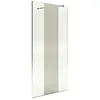 Image de ONDÉE Paroi ITALIENNE 120x200cm Profilé en inox chromé ajustable (-2cm)